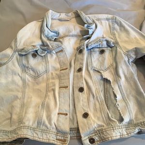 Highway jean jacket size XL Worn maybe twice